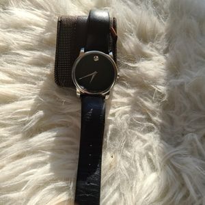 Black Movado watch
